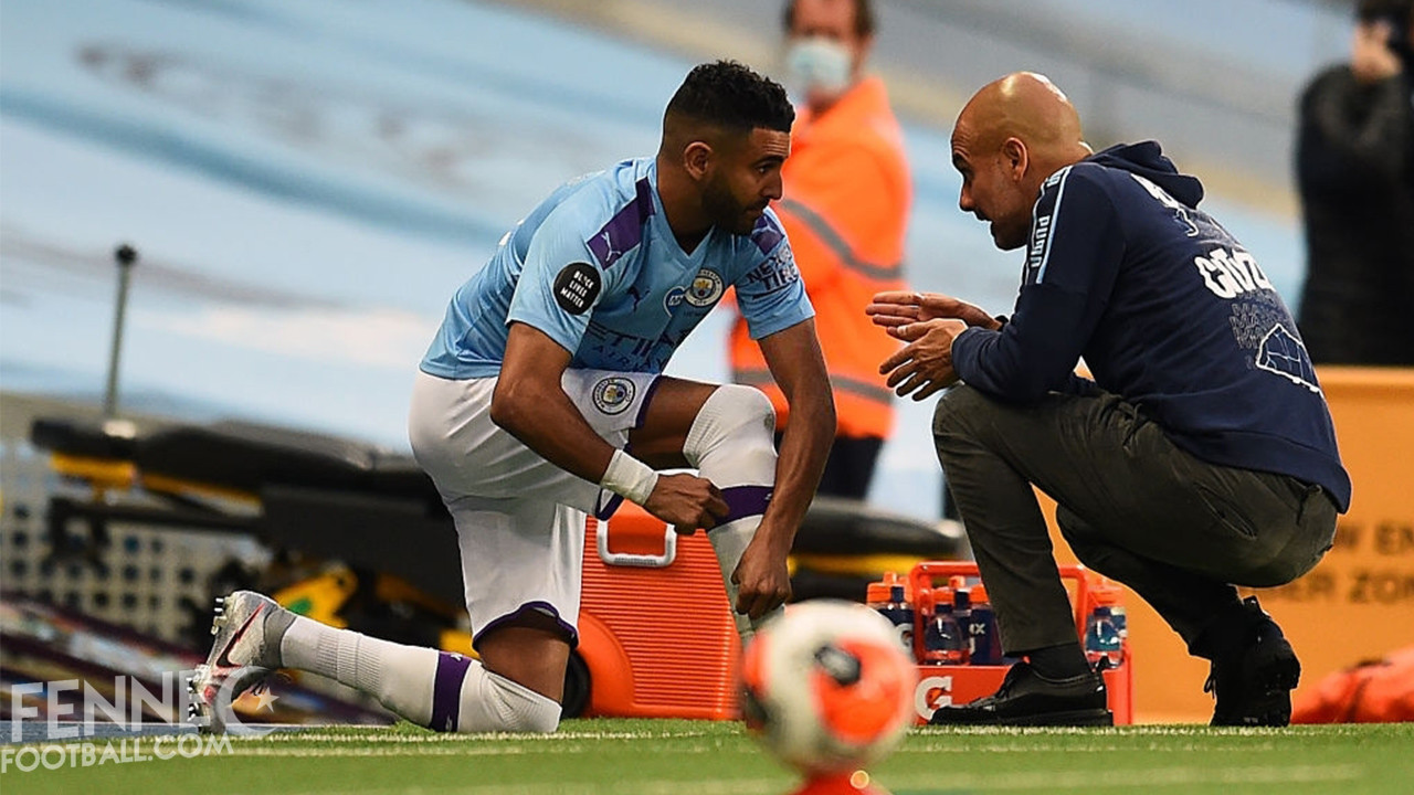 Guardiola met de nouveau en garde Riyad Mahrez !