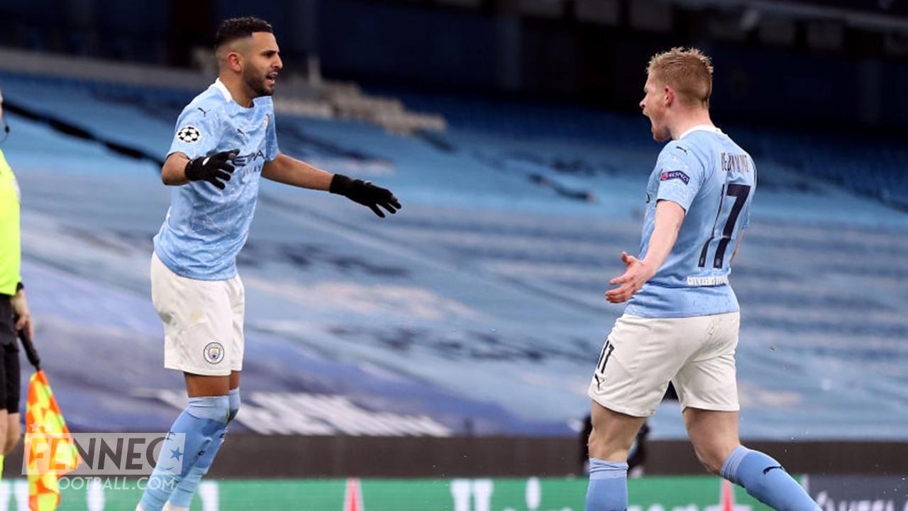 Mahrez et De Bruyne proches d'un record européen détenu depuis 61 ans