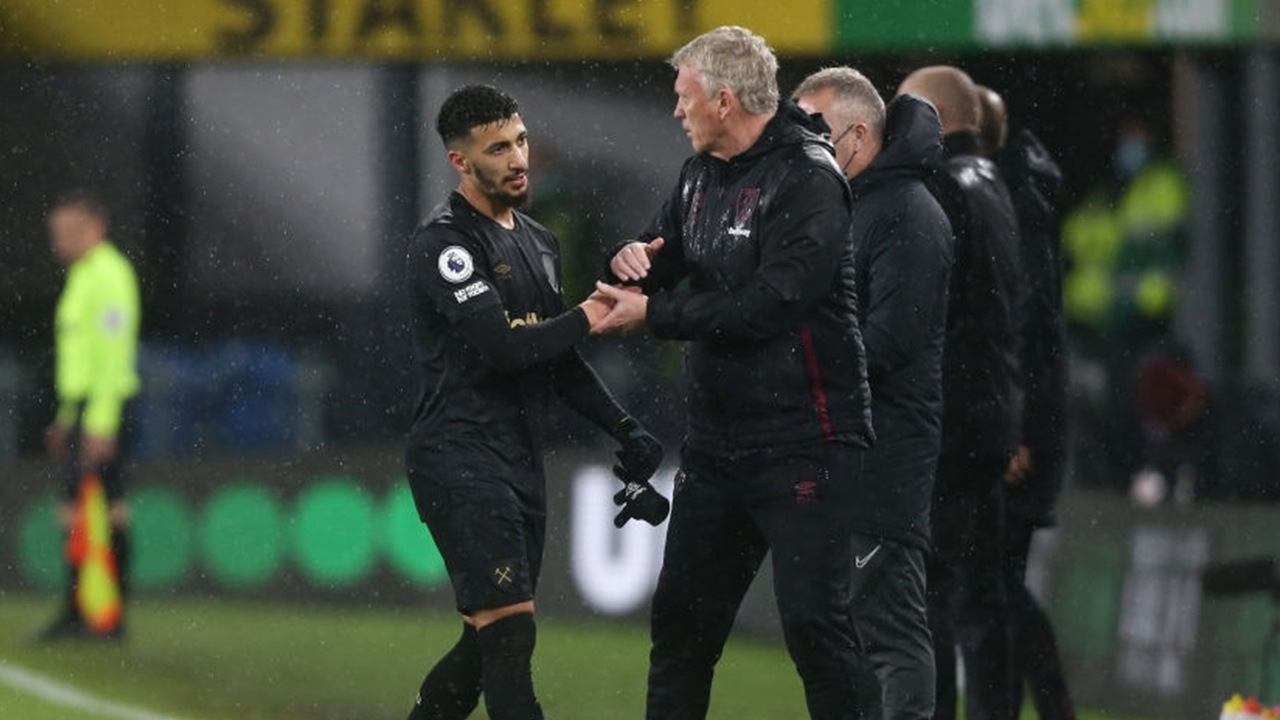 West Ham: David Moyes refuse de critiquer Benrahma