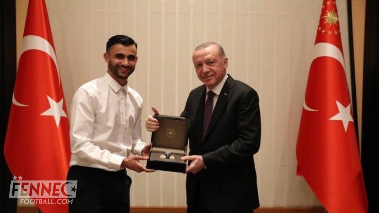 Turquie : Rachid Ghezzal honoré par Erdogan