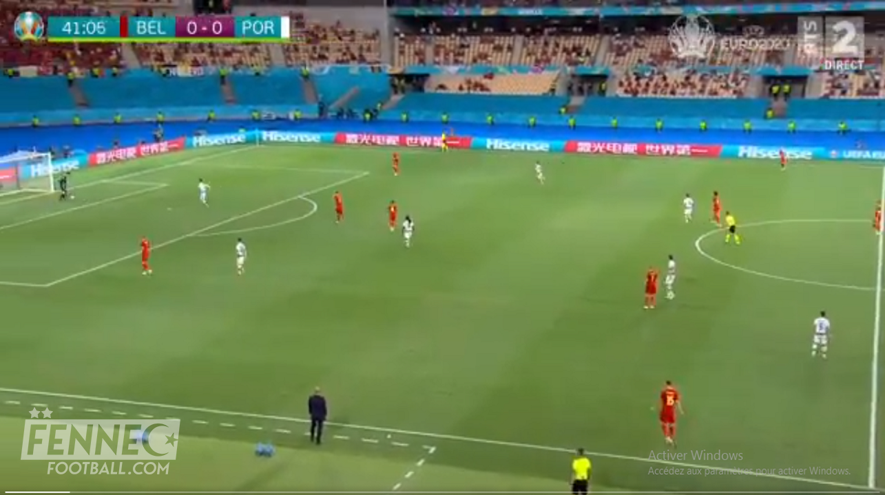 Euro 2020 : Courtois met un vent à Ronaldo d'un superbe crochet et ramène le premier but (Vidéo)