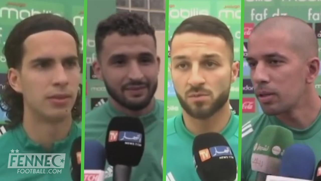 Zone mixte: Déclarations de Touba, Zerrouki, Belkebla et Feghouli (Vidéo)