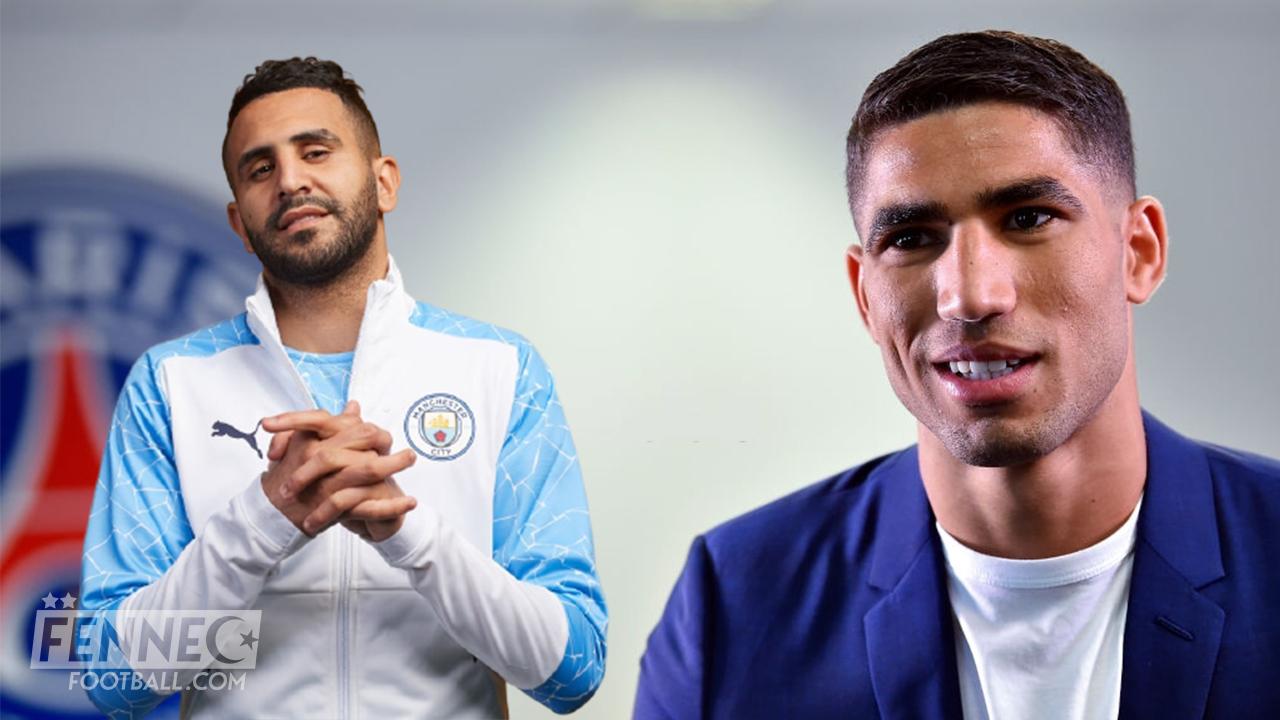 TRÈS URGENT ! Guardiola veut réunir Mahrez et Hakimi à City !