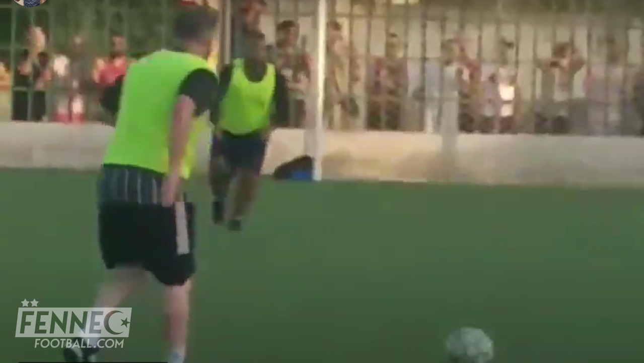 Belmadi régale avec des gestes techniques de classe lors d'un match amical (Vidéo)