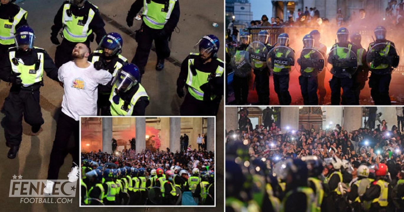 Euro 2020 : Des images incroyables de violence à Wembley après la finale ! (vidéo)