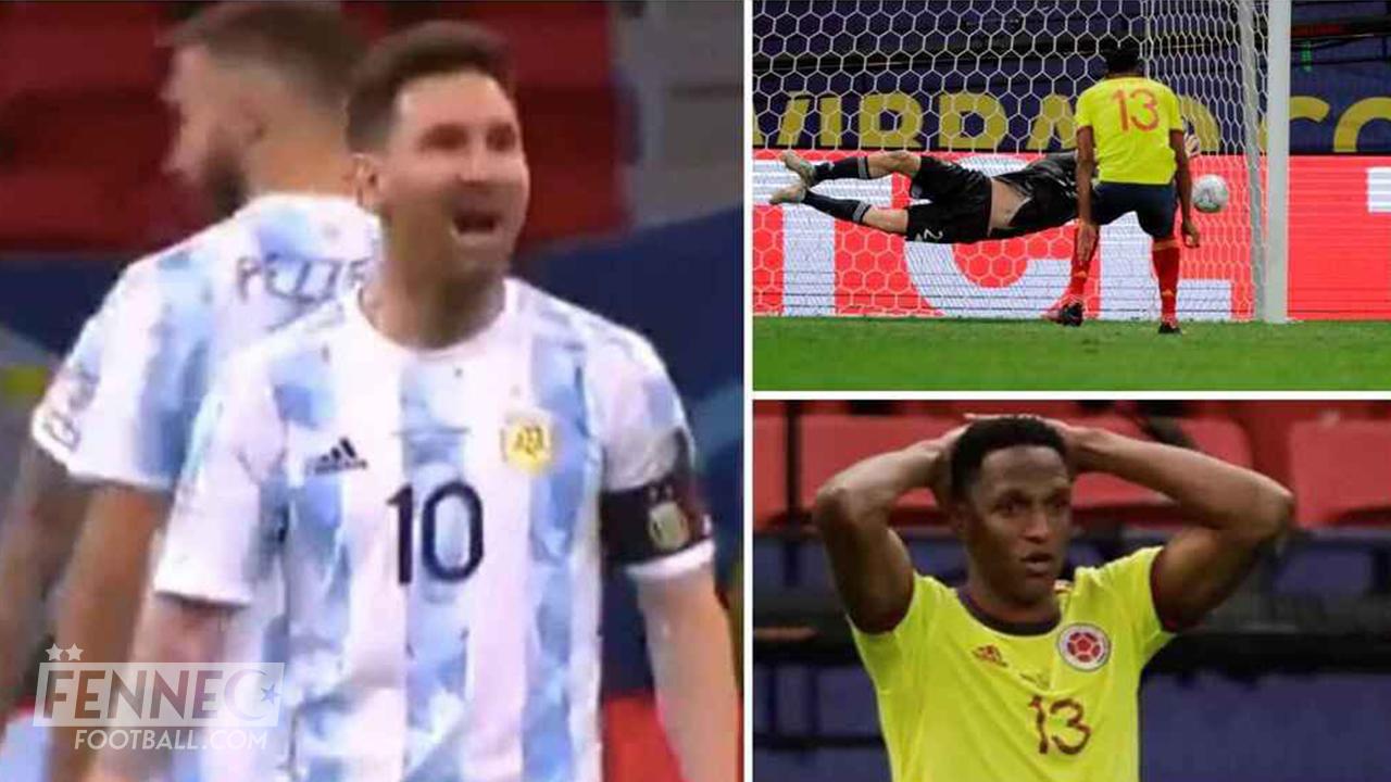 Copa America : Messi fracasse Yerry Mina lors des penalties ! (Vidéo)