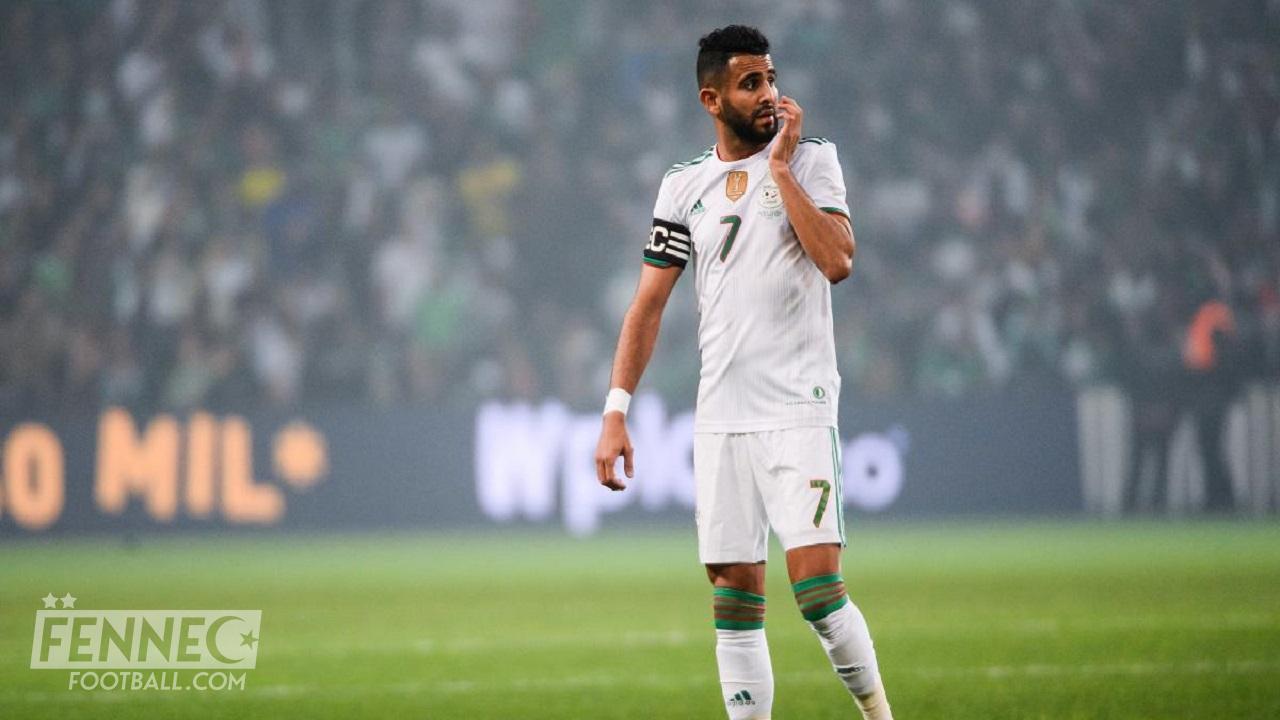 Riyad Mahrez surprend encore une fois les supporters de l'équipe d'Algérie