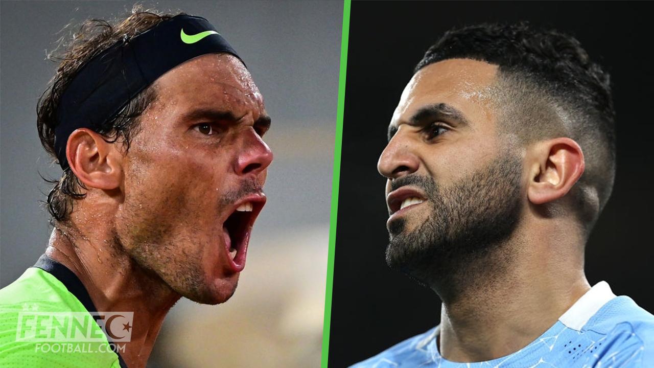 Manchester City : Quand Mahrez s'inspire de Rafael Nadal !