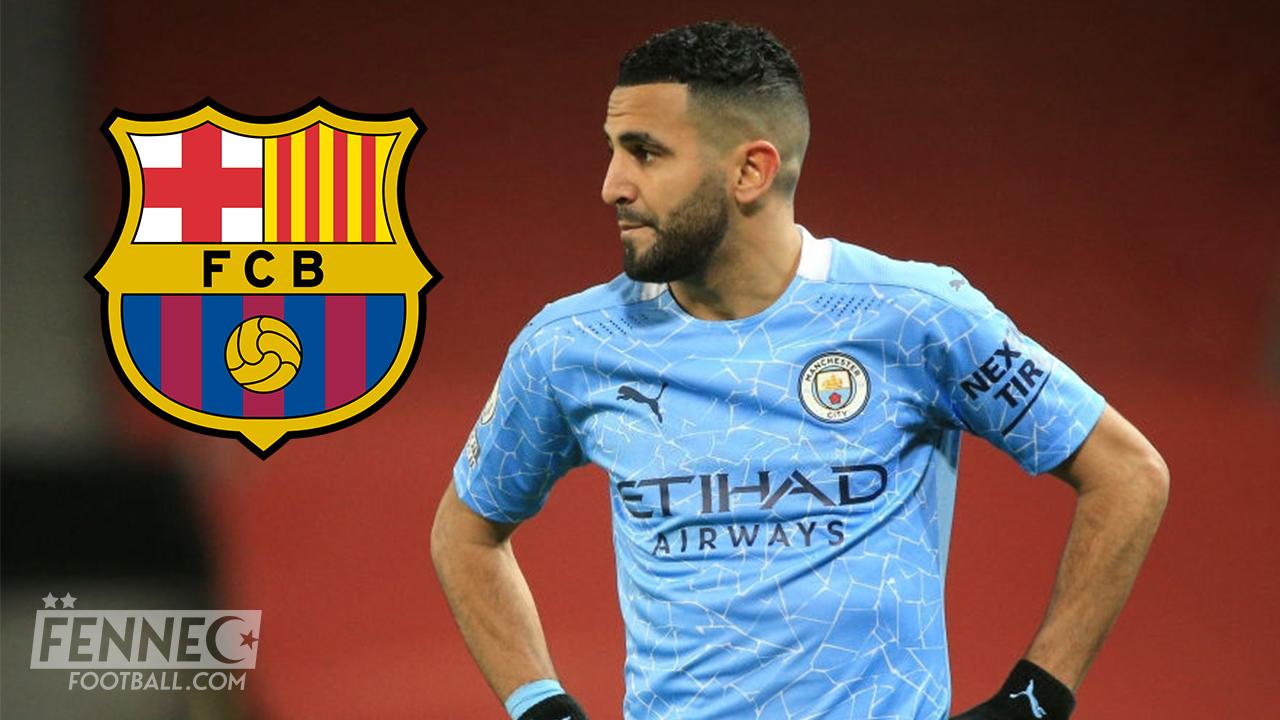 La raison surprenante qui empêche Mahrez de signer au Barça !