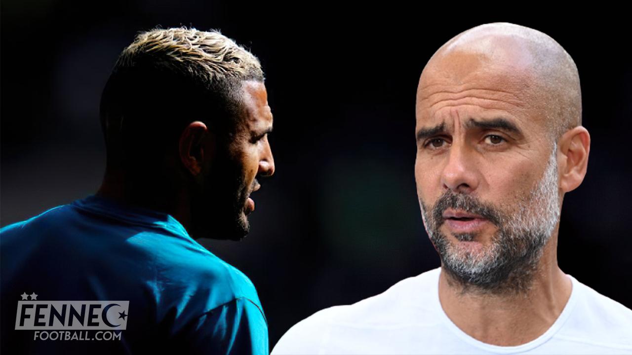 Riyad Mahrez et Pep Guardiola plus proches que jamais d'un départ de Manchester City !