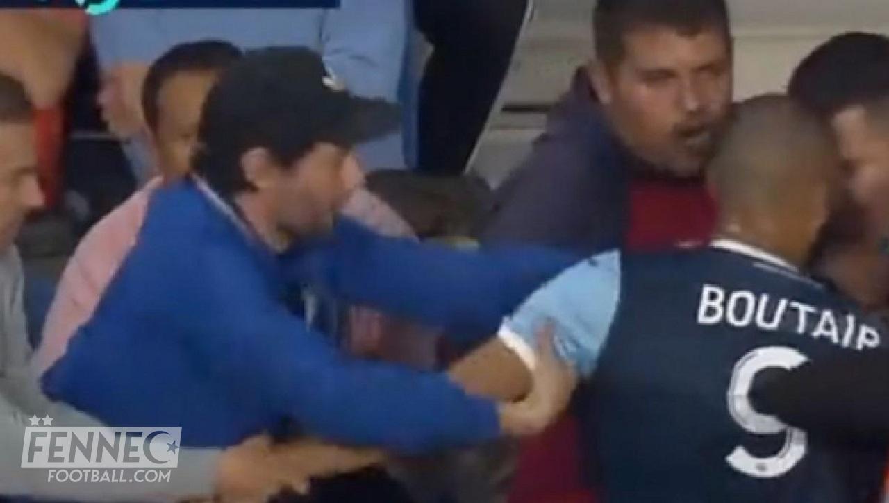 France : Khalid Boutaib agressé en plein match par un supporter ! (Vidéo)