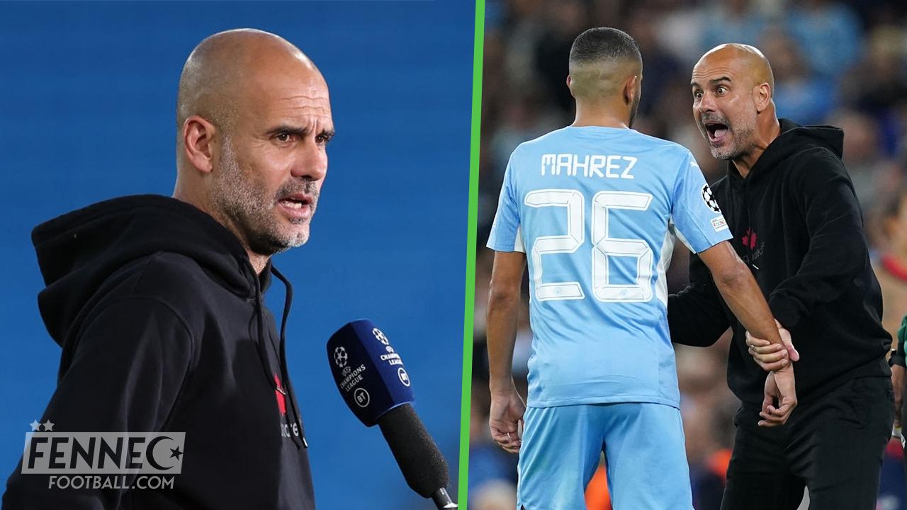 Man City : Guardiola s'explique sur sa violente altercation avec Mahrez