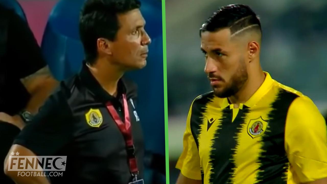 Qatar SC : Belaili rend furieux son entraineur en plein match ! (Vidéo)