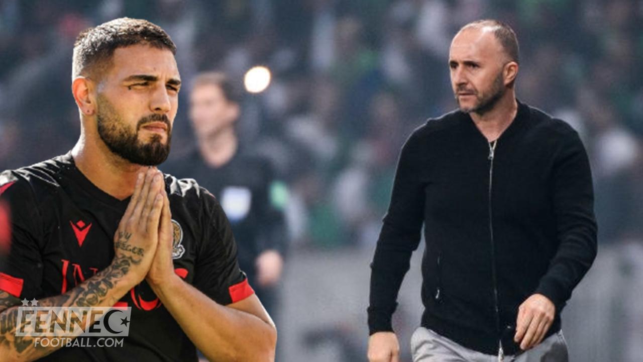 Absent de la liste de l'équipe d'Algérie pour la CAN : Andy Delort amadoue Belmadi