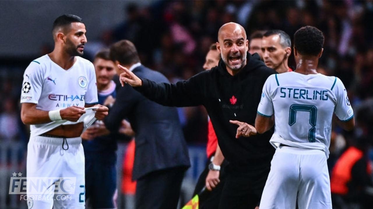 Entre prolonger Riyad Mahrez ou Raheem Sterling, Guardiola a tranché !