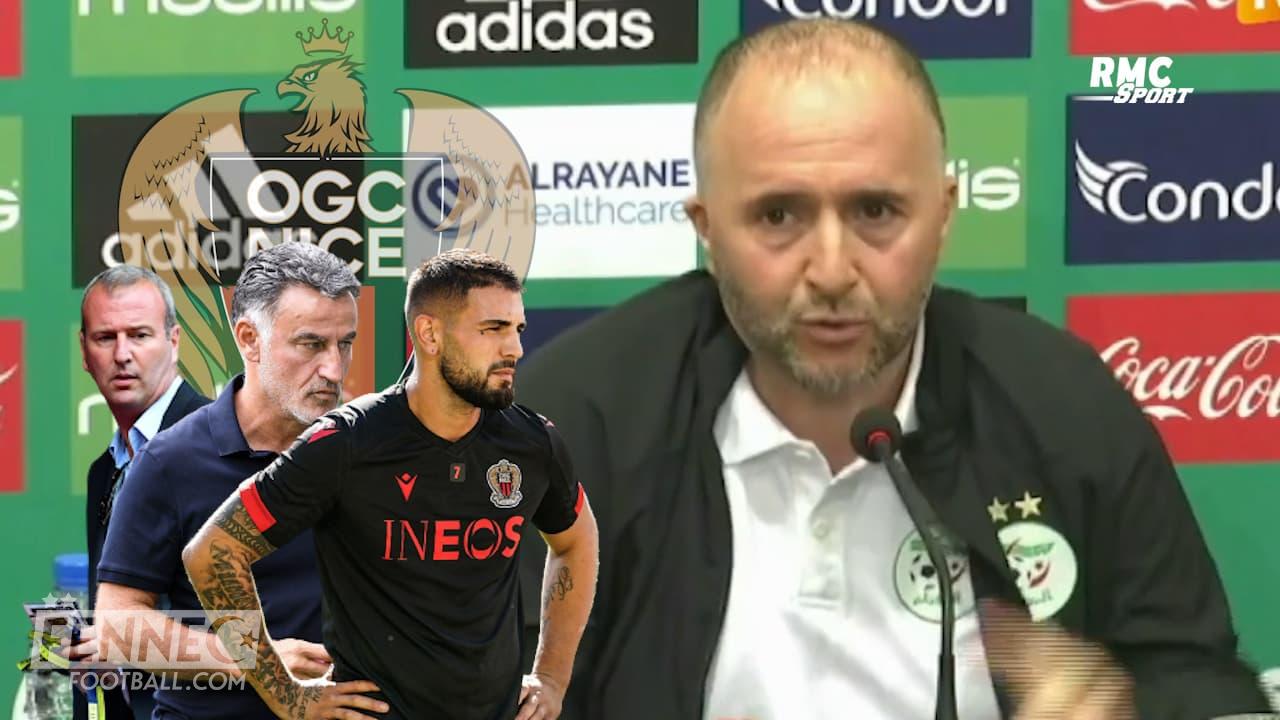 Équipe d'Algérie : Les soucis s’enchaînent entre Belmadi et l'OGC Nice au sujet de ses internationaux !