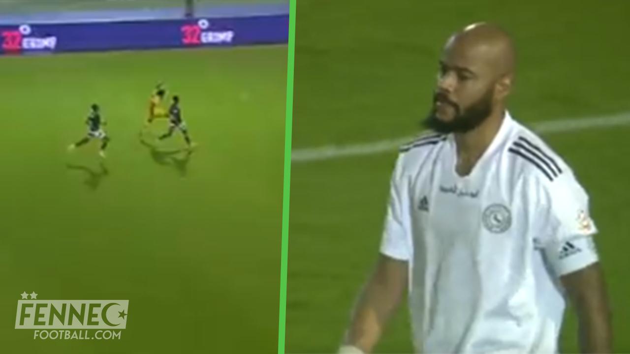 Arabie Saoudite : M'Bolhi encaisse un but lunaire ! (Vidéo)