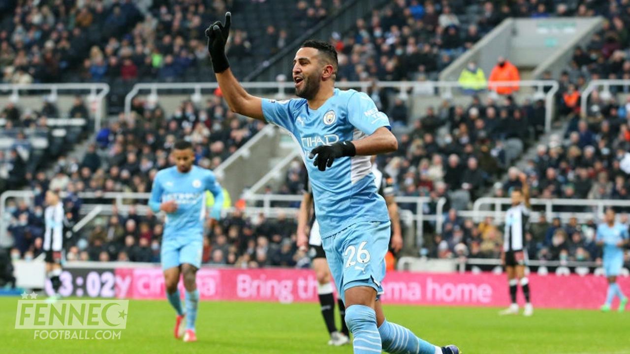 Riyad Mahrez tout près de faire un double-double et d'égaler Mohamed Salah