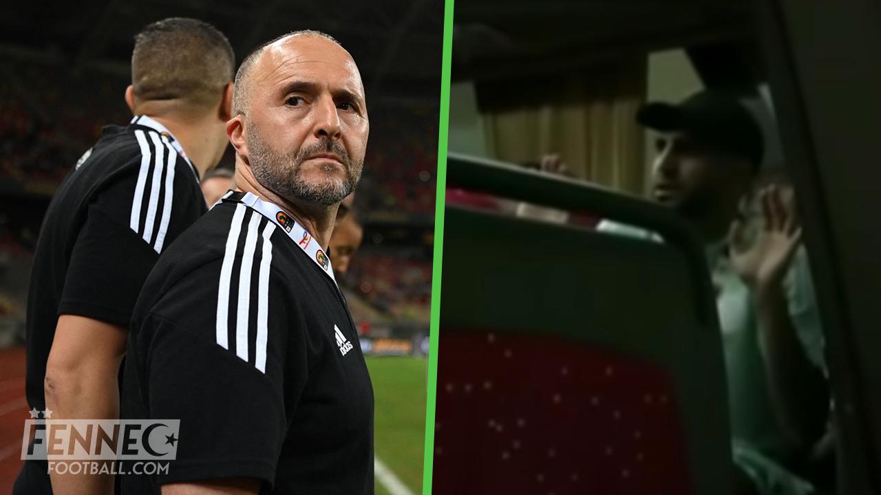 CAN 2021 : L'étrange échange entre Belmadi et Mahrez après la défaite ! (Vidéo)
