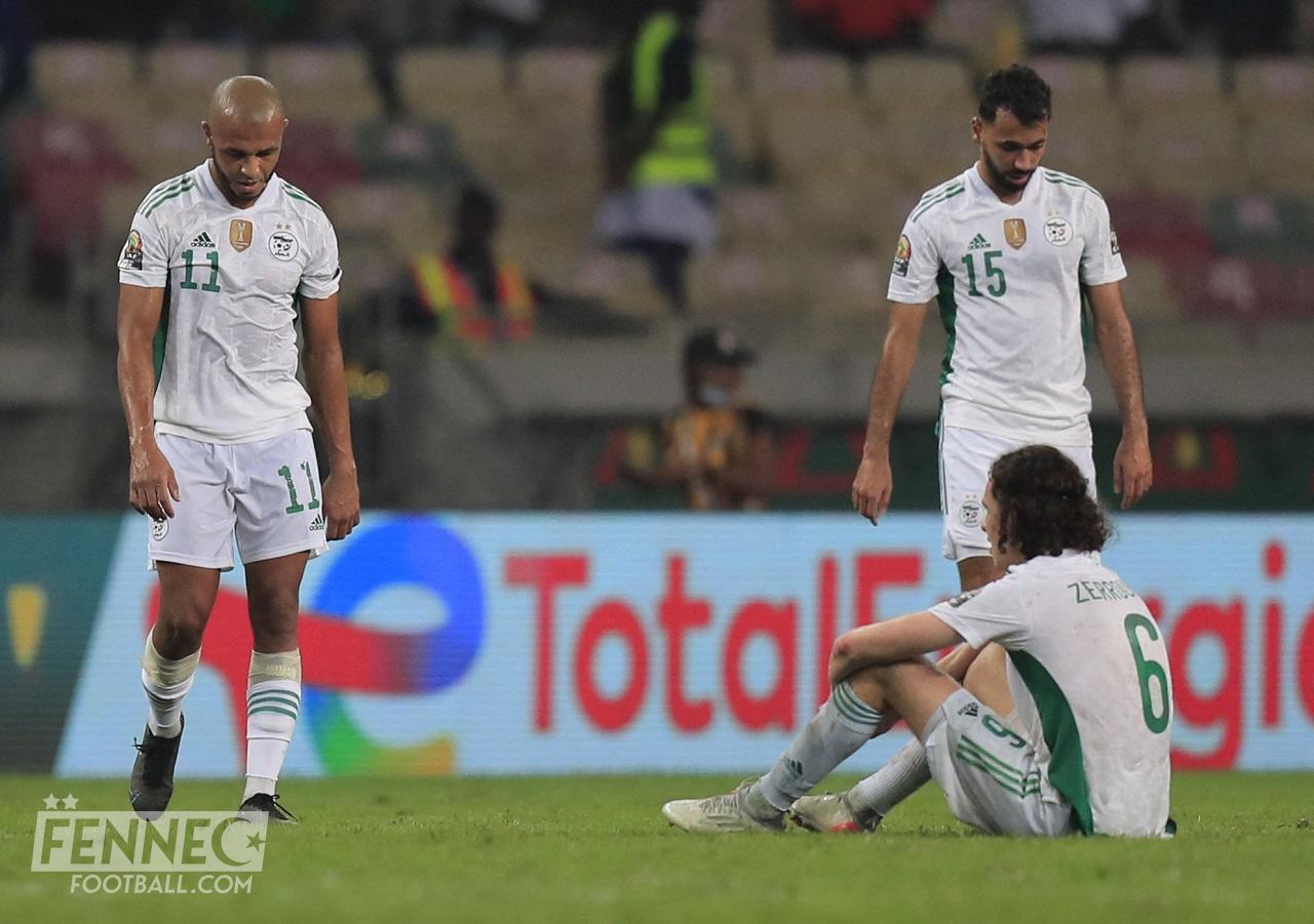 Les joueurs de l'équipe d'Algérie complètement zappés par la CAF