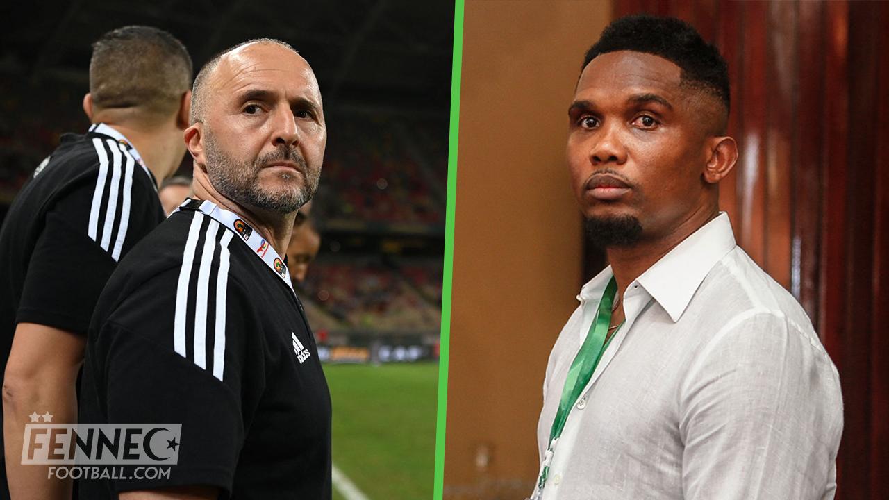 Le président de la FecaFoot, Samuel Eto'o dans une situation assez embarrassante avant le match Algérie - Cameroun