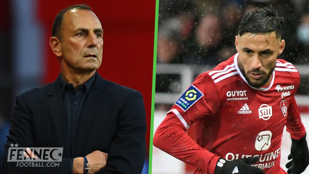 France : Le coach de Brest dévoile ce qui distingue Belaili des autres