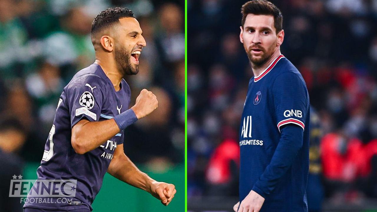Riyad Mahrez envoie un message à Leo Messi