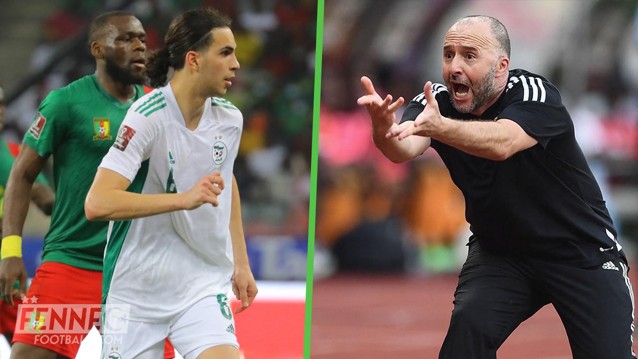 Face au Cameroun, Belmadi s'est mis en colère contre Zerrouki, voici la raison !