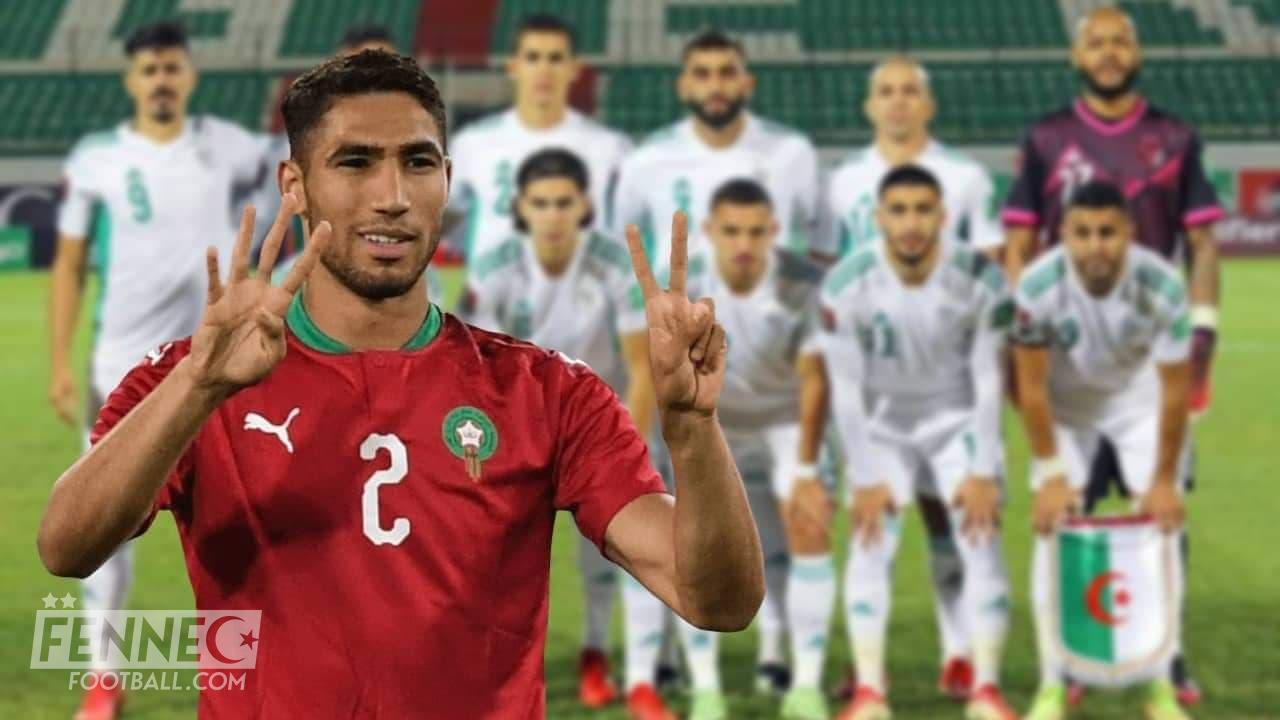 L'international marocain Achraf Hakimi nargue l'équipe d'Algérie (Vidéo)