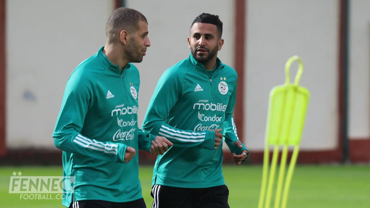 La présence de Slimani et de Riyad Mahrez au Maroc suscite l'indignation