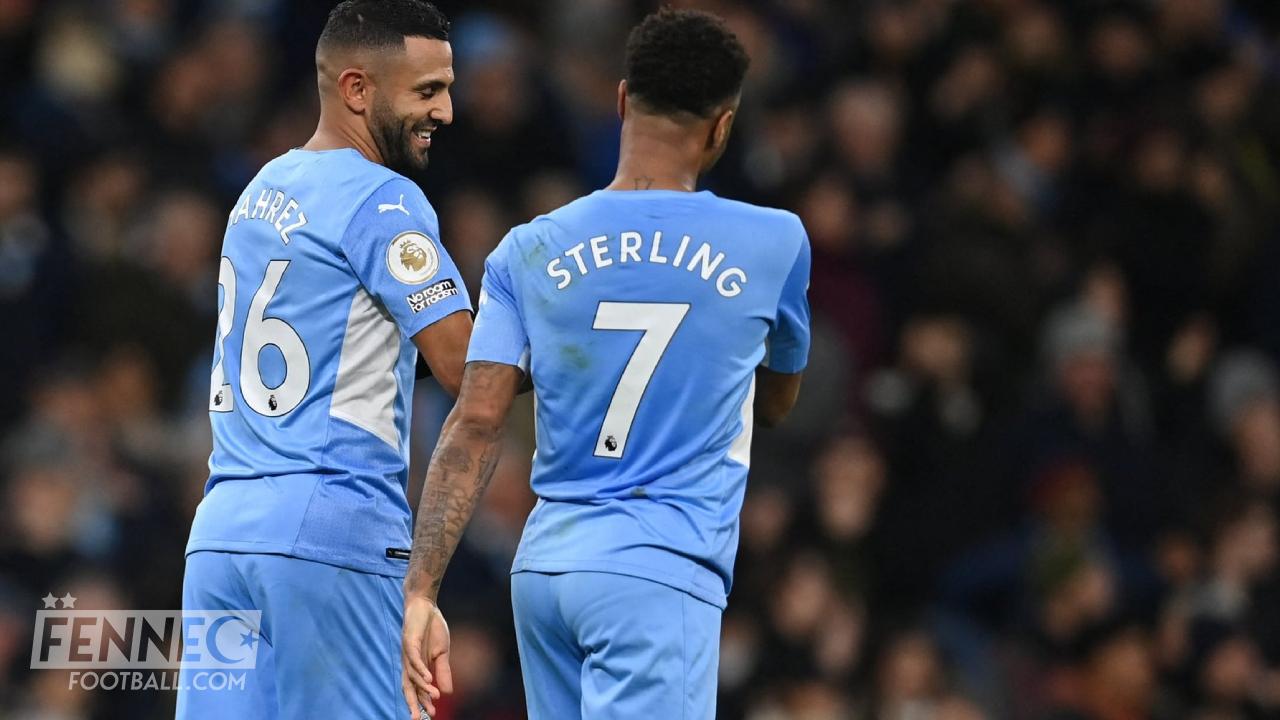 Raheem Sterling violemment critiqué puis comparé à Riyad Mahrez
