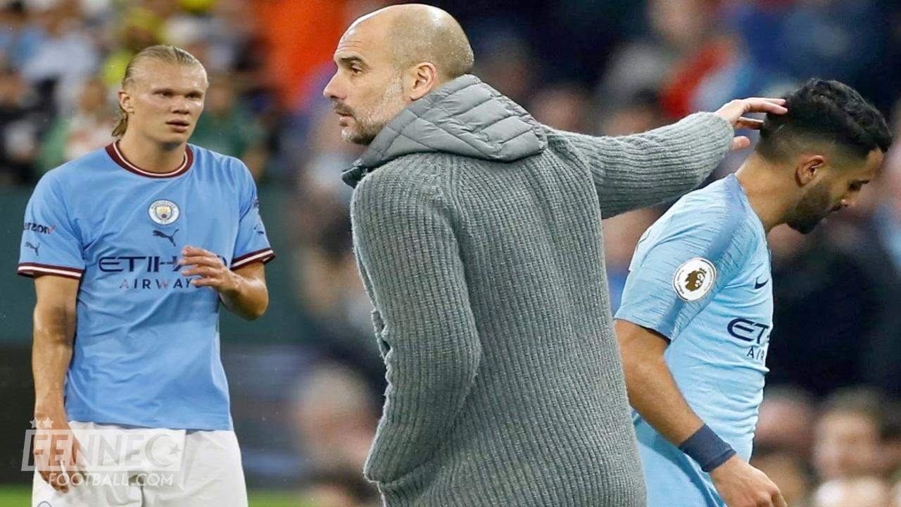 Polémique : Pep Guardiola défend Haaland et snobe Mahrez ! (Vidéo)