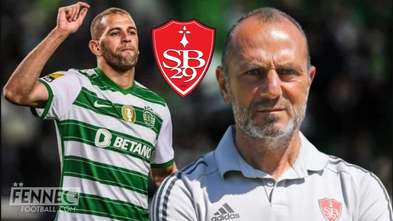 Islam Slimani à Brest ? Michel Der Zakarian se prononce !