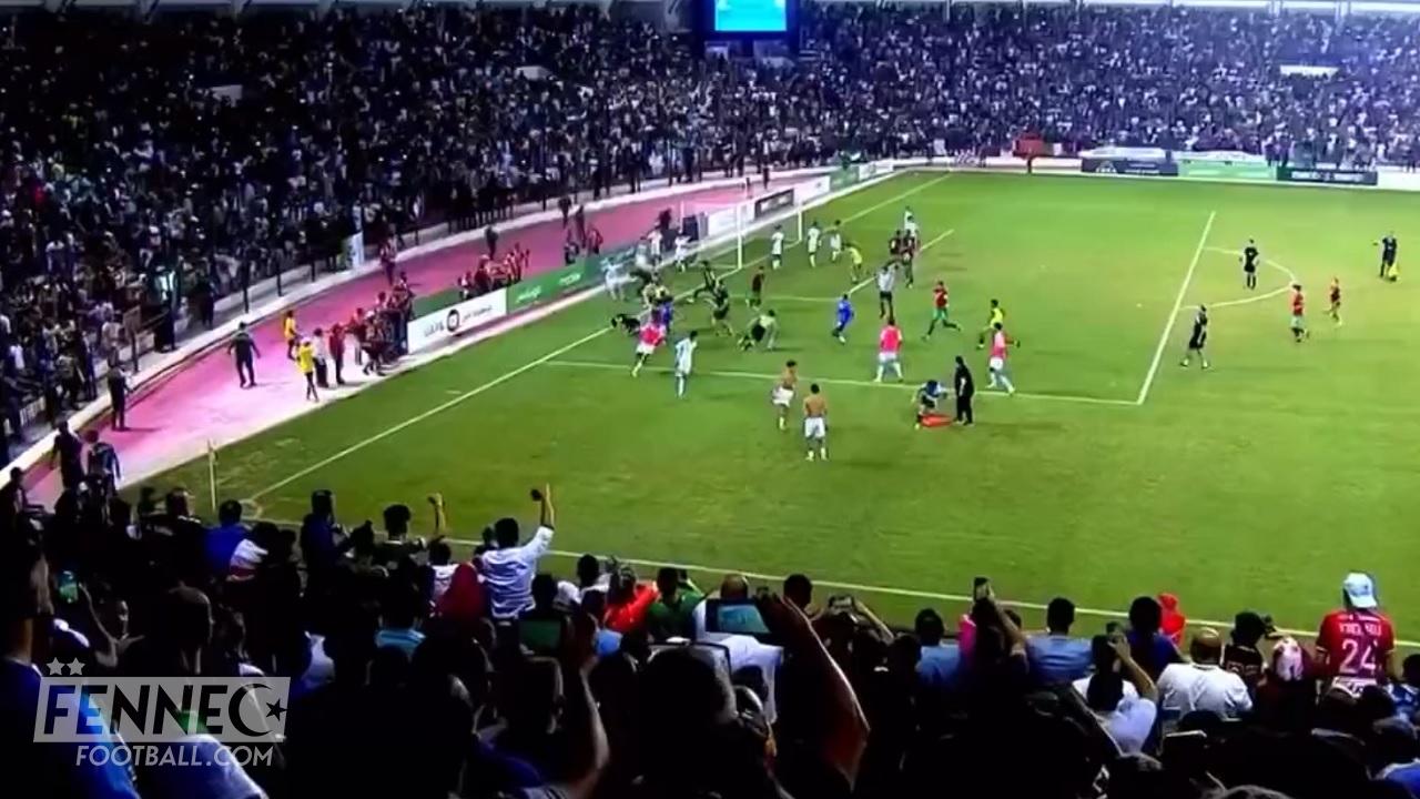 Finale coupe arabe Algérie Maroc : une bagarre générale éclate (Vidéo)
