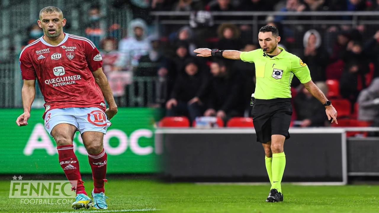Les propos de l’arbitre envers Islam Slimani lors de PSG Brest révélés ! (Vidéo)