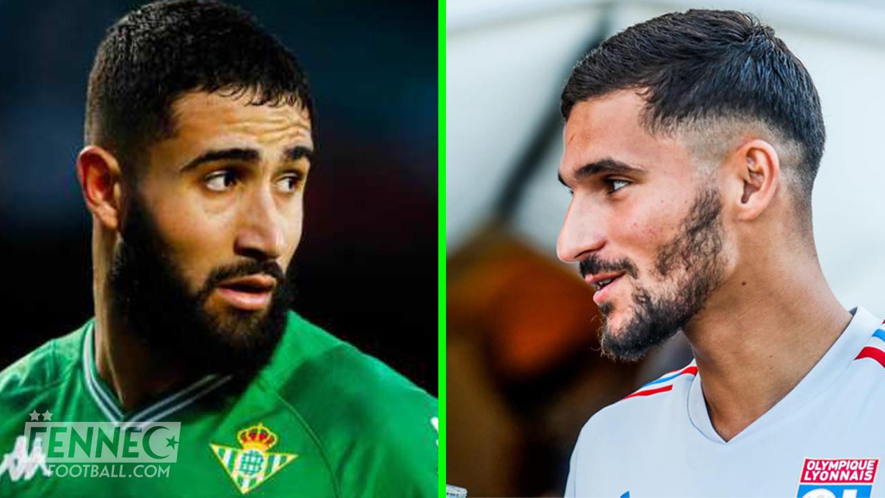 Houssem Aouar et Nabil Fekir boostent un international algérien (Photo)