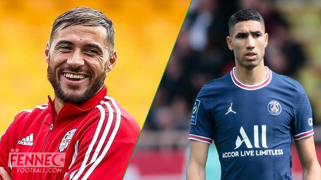 Achraf Hakimi perd le nord suite à une feinte de Youcef Belaili (Vidéo)