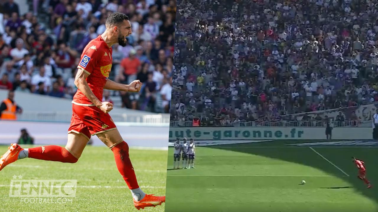 Le magnifique coup franc de Bentaleb contre Toulouse (Vidéo)