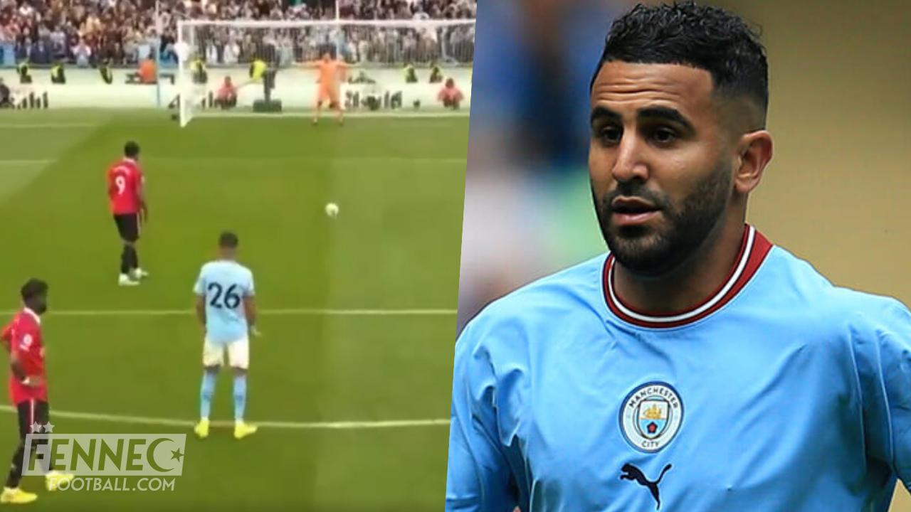 Quand Mahrez montre à Ederson où Martial va tirer (Vidéo)