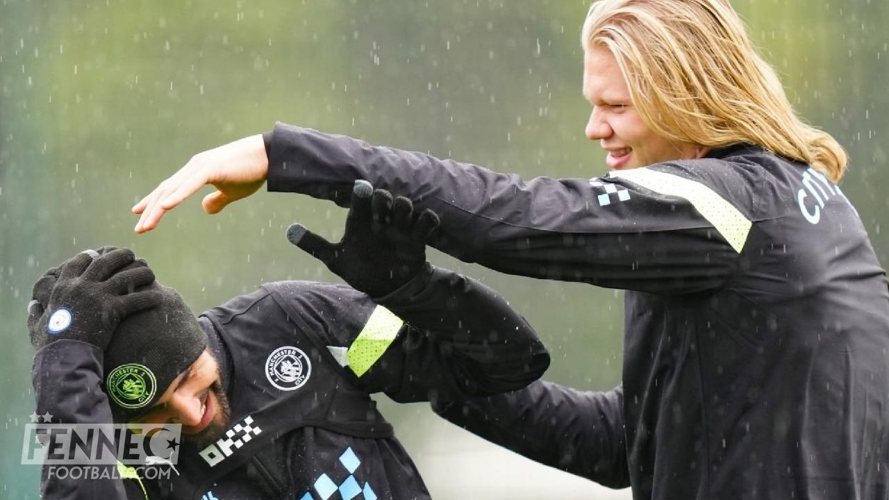 Mahrez pas impressionné par le phénomène Haaland : « Comme tout autre attaquant »