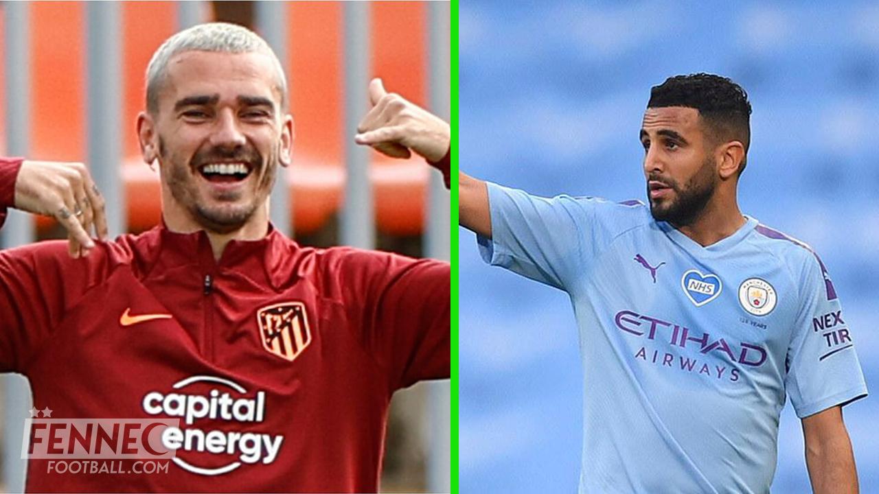 Riyad Mahrez devant Griezmann et Depay dans ce domaine