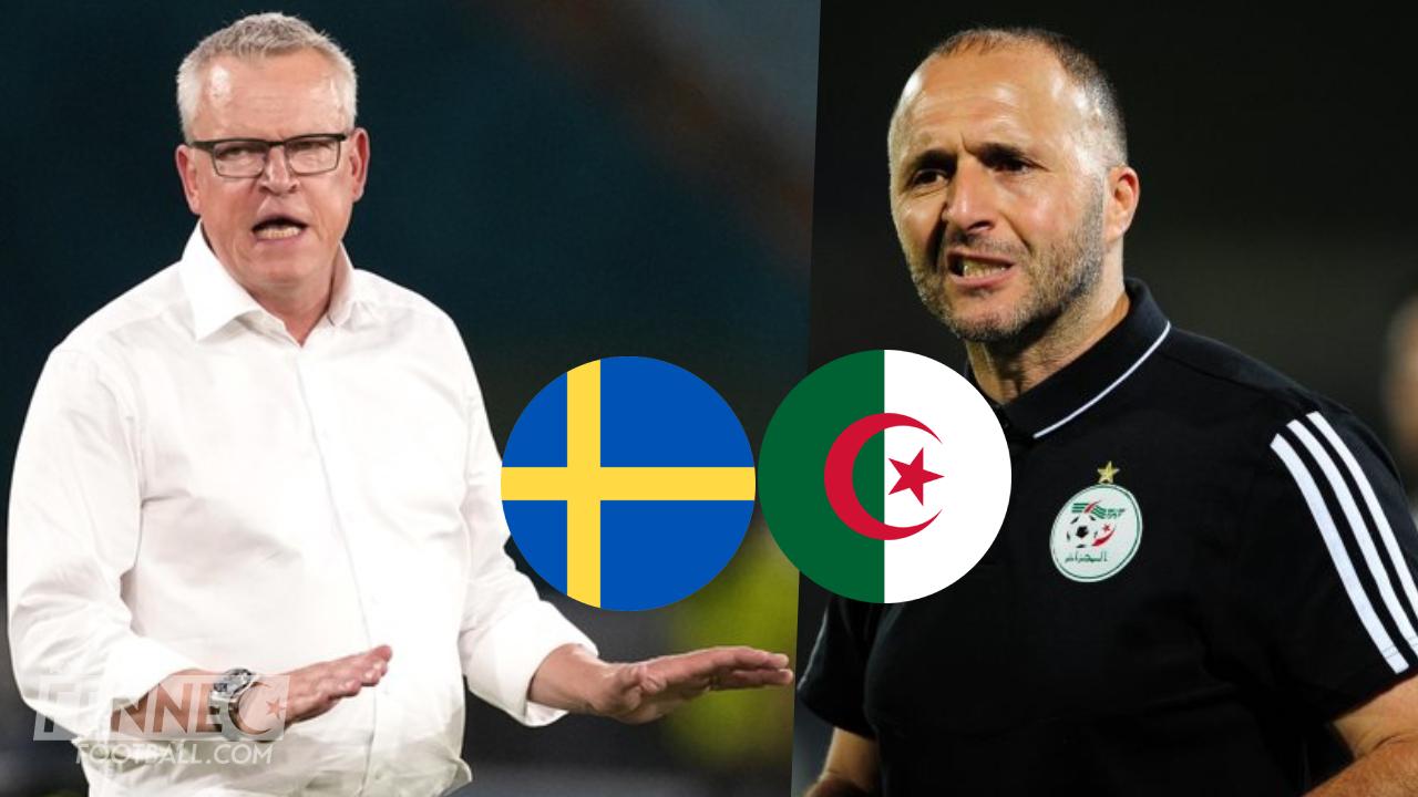 L'entraineur de la Suède s'exprime sur le match contre l'équipe d'Algérie