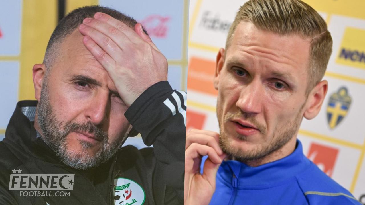 Suède Algérie : Des supporters ont attaqué la famille du gardien suédois, Belmadi montre sa déception !