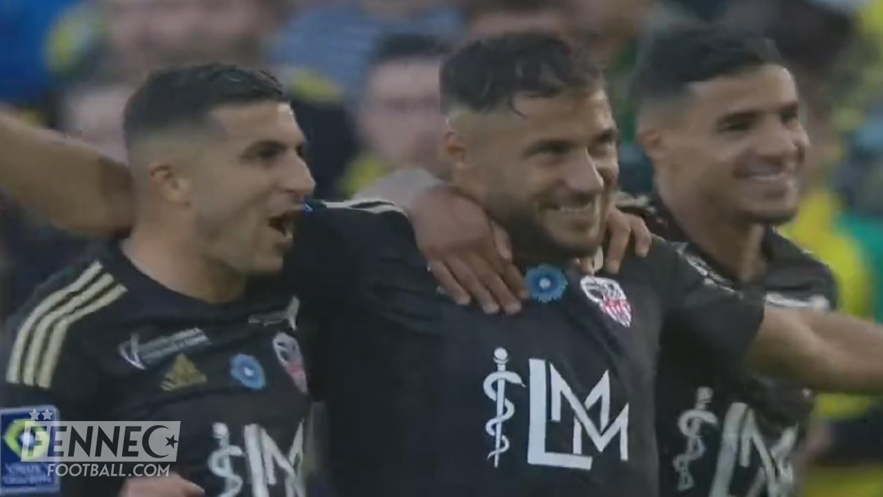Ligue 1 : Buteur et passeur, Belaili porte Ajaccio face à Nantes (Vidéo)