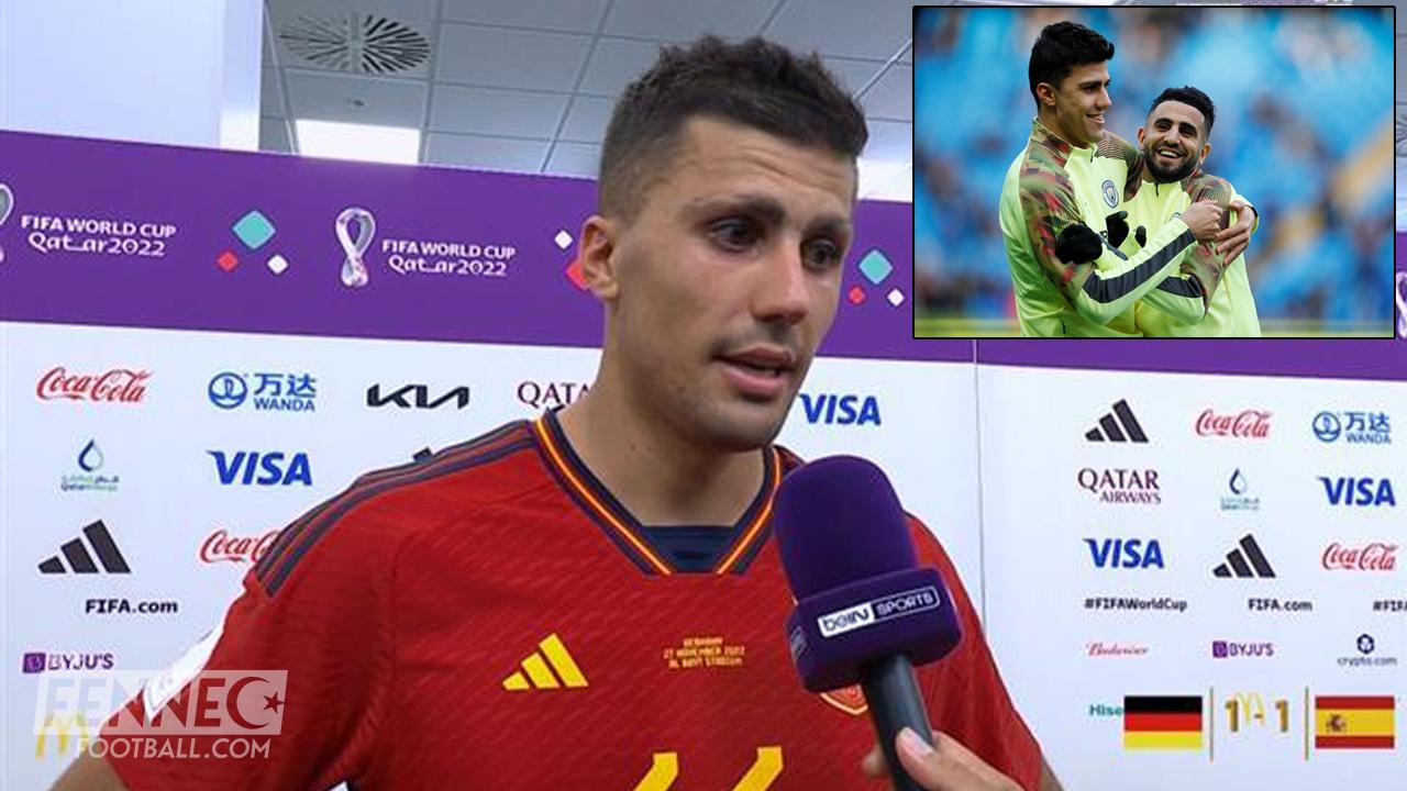 Ballon d'Or en poche, Rodri envoie un message fort à Mahrez (Vidéo)