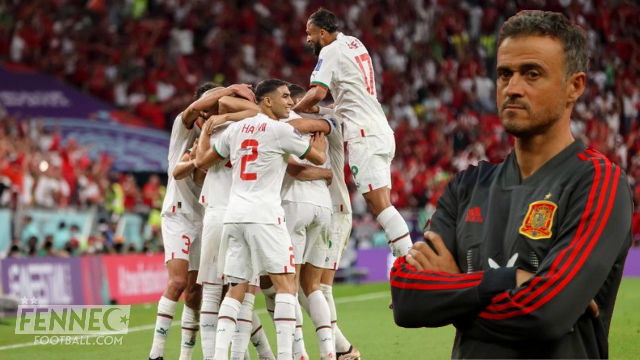 Guerre psychologique, Mondial : Luis Enrique amadoue le Maroc