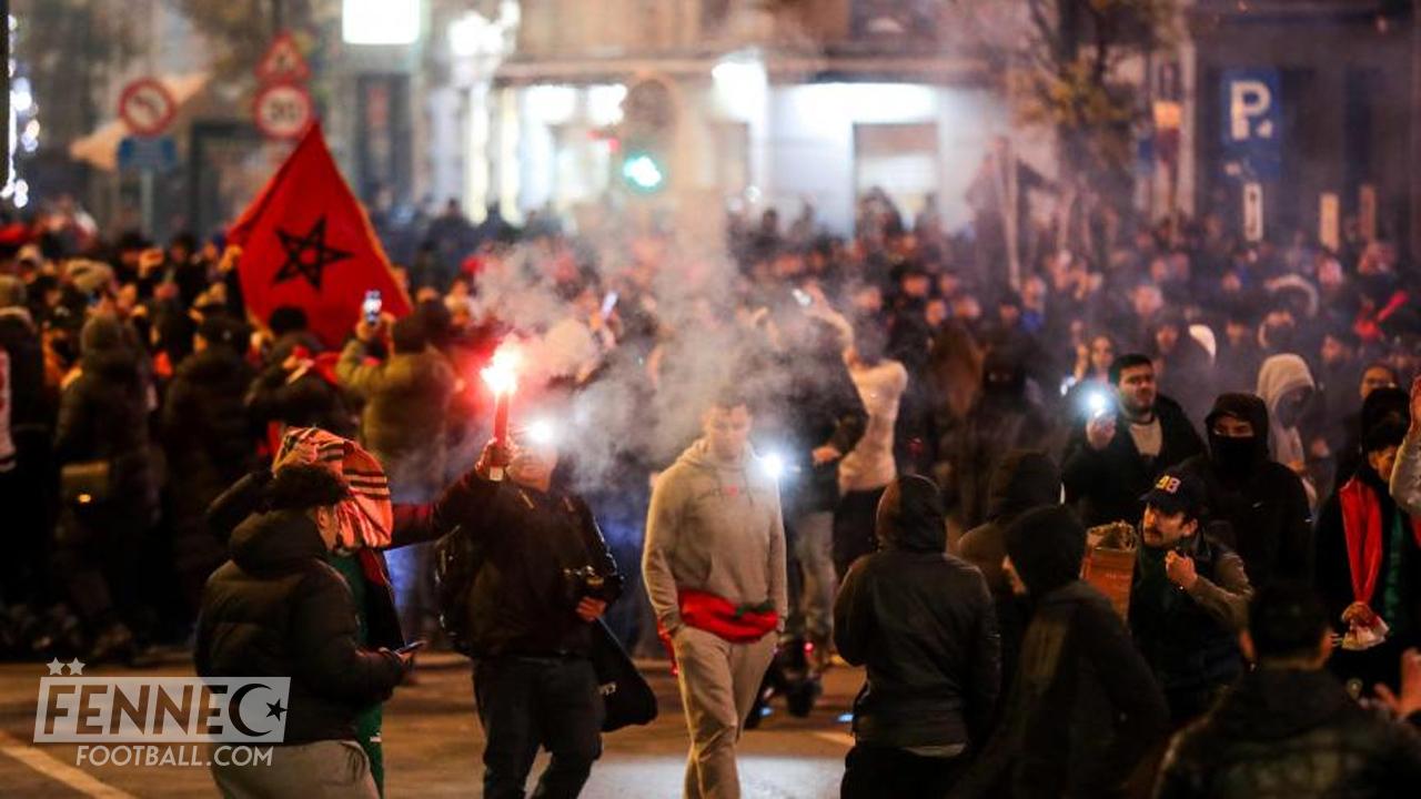 Maroc Canada : des Marocains foutent encore la pagaille en Belgique (Vidéo)