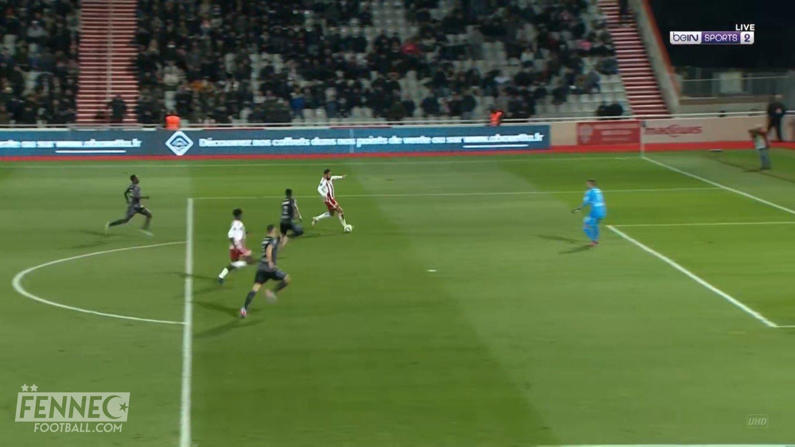 Belaili loupe contre Lyon