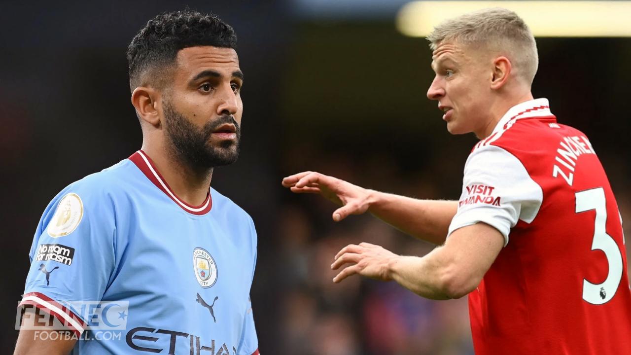 Angleterre : une grosse embrouille éclate entre Mahrez et Zinchenko