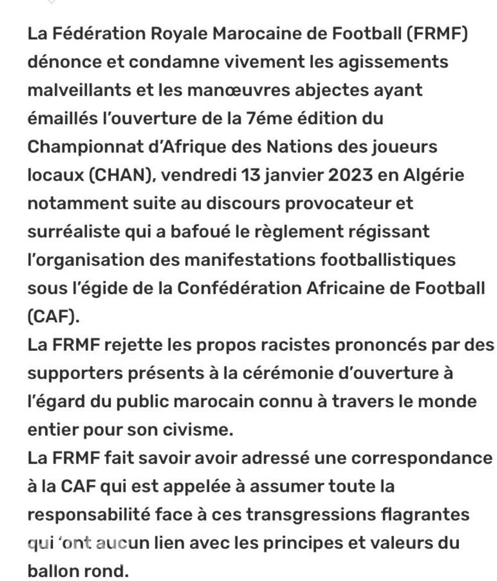 Maroc CHAN FRMF
